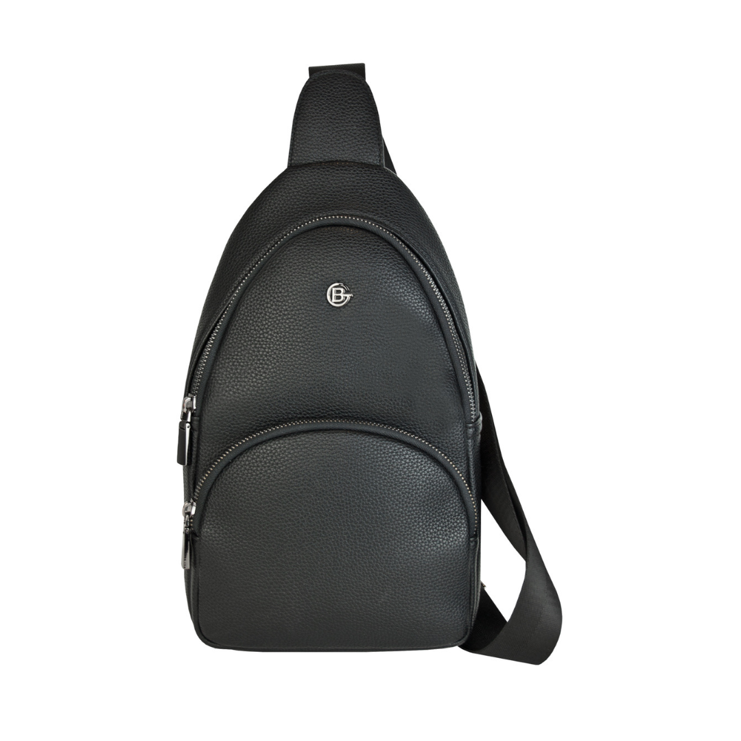 Black sling bag men best sale