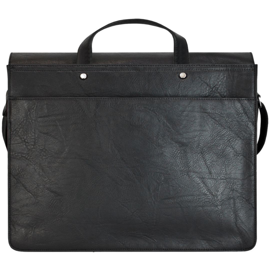 Aaron Postman Vegan Leather Bag, Backside